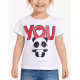 CHICCO Girls Tee White Printed