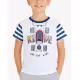 CHICCO Boys Tee White/Blue