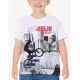CHICCO Boys Wheelie Sunday Tee White Printed