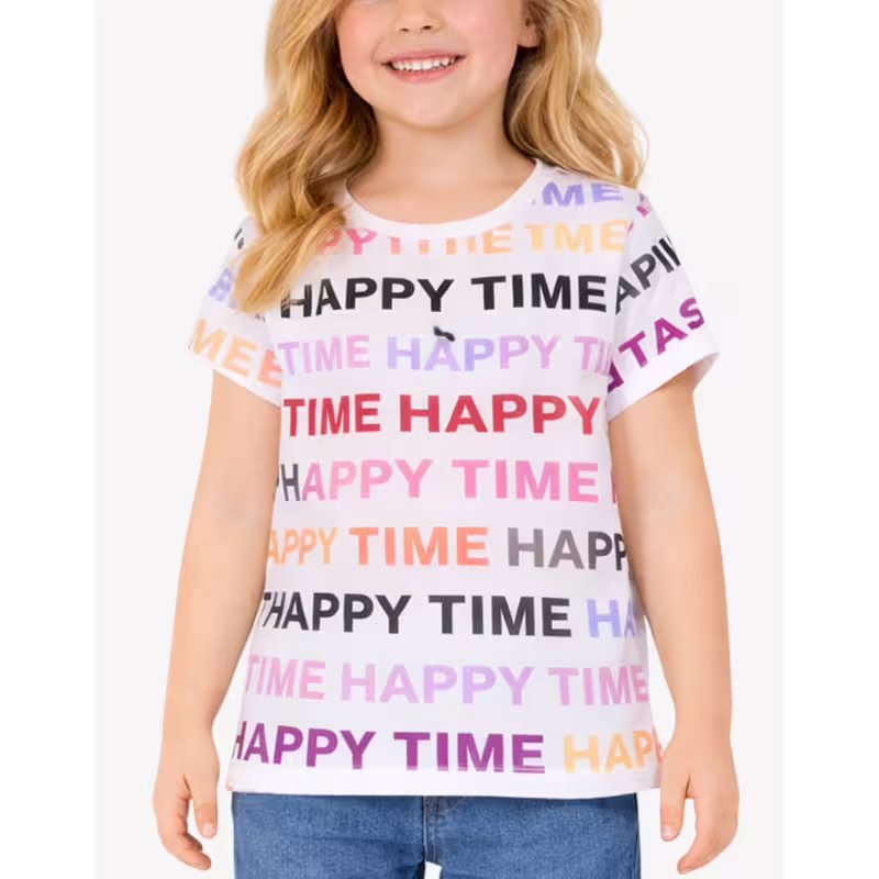 CHICCO Girls Tee White/Pink
