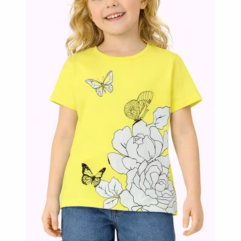 CHICCO Girls Tee Light Yellow