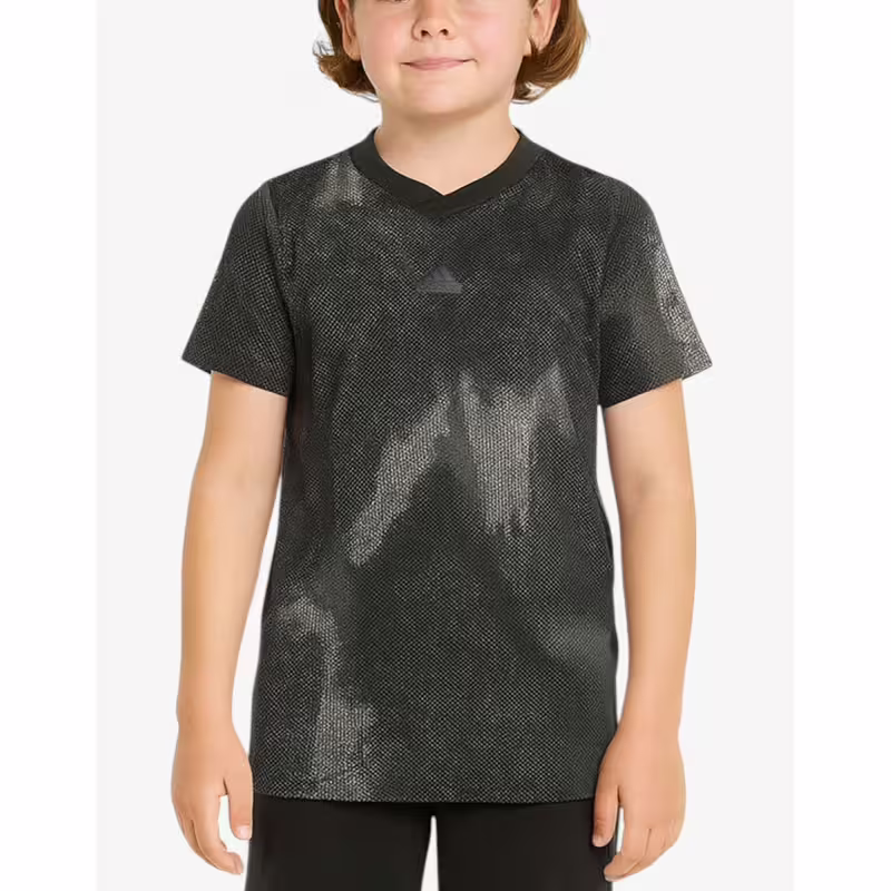 ADIDAS Spotswear Future Icons All Over Print Tee Black