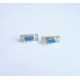 Букса за кабел метална RS232 9pin(ж)