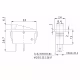 Ключ T120-3, 2pin, 2 положения, светещ, зелен, 250VAC, 15A, 28x11mm, SPST