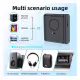 Bluetooth V5.3, блутуут приемник B1, микрофон, аудио музика, TYPE-C