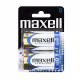 Алкална батерия MAXELL, 1,5VDC, D, LR20