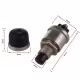 Бутон за стартер ASW-B05, незадържащ, НО, черен, 12VDC, 50A, Ф16mm, SPST