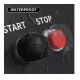 Бутон за стартер ASW-B05, незадържащ, НО, черен, 12VDC, 50A, Ф16mm, SPST