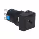 Ключ LA16, ротационен, 3pin, 2 положения, ключалка, 250VAC, 3A, Ф16mm, SPST