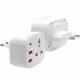 Преходник ES-SC16, универсален, UK, EU, US, AU, 2xUSB, 1xType-C, 220VAC, 4000W