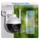 Куполна камера 2645, видео и аудио наблюдение, Wi-Fi, IP, 6MP, 5G, 1080p, ICSEE