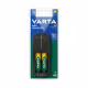 Мрежово зарядно Varta, акумулаторни батерии, комплект 2xAA, 2100mAh
