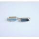 Букса за кабел метална RS232 15pin(м)