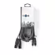 Кабел преходен Nedis, апаратура, професионален, 2xCANON(м), XLR, 2xRCA(м), 3m