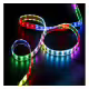 Комплект светодиодна лента, LED, контролер, ДУ, самозалепваща, RGB, USB, 5VDC, 5W, 5m