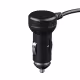 Автомобилен разклонител YZ-CS02, 3 гнезда за запалка(ж), 2xUSB, 10A, 0,5m