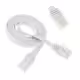 Кабел мрежов, плосък, UTP, LAN, PATCH, RJ45 8pin(м), CAT6, 1m