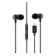 Слушалки за Iphone YTL-02, тапи, микрофон, кабел apple lightning(м), 1,2m