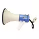 Мегафон UM-1, рупорен, сирена, запис, 50W, 12VDC, 8xR14, USB, 600m