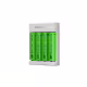 Мрежово зарядно Recyko, акумулаторни батерии, 4xAA, 2100mAh