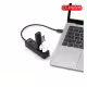 Разклонител високоскоростен ET-HUB08, Type-C хъб, 4xUSB, 0,3m