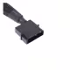 Захранващ кабел, сплитер за вентилатори, Molex-M, 4x4P, 0,3m, 12V
