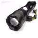 Фенер P50, LED, акумулаторна батерия 18650, касета батерии, 5 степени, 5W