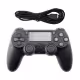 Джойстик, контролер, Dualshock 4, съвместим с playstation 4, компютър, черен, Wi-Fi