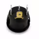 Ключ за подгряване на седалки R13, 4pin, 3 положения, светещ, черен, 12VDC, 20A, Ф20mm, SP3T