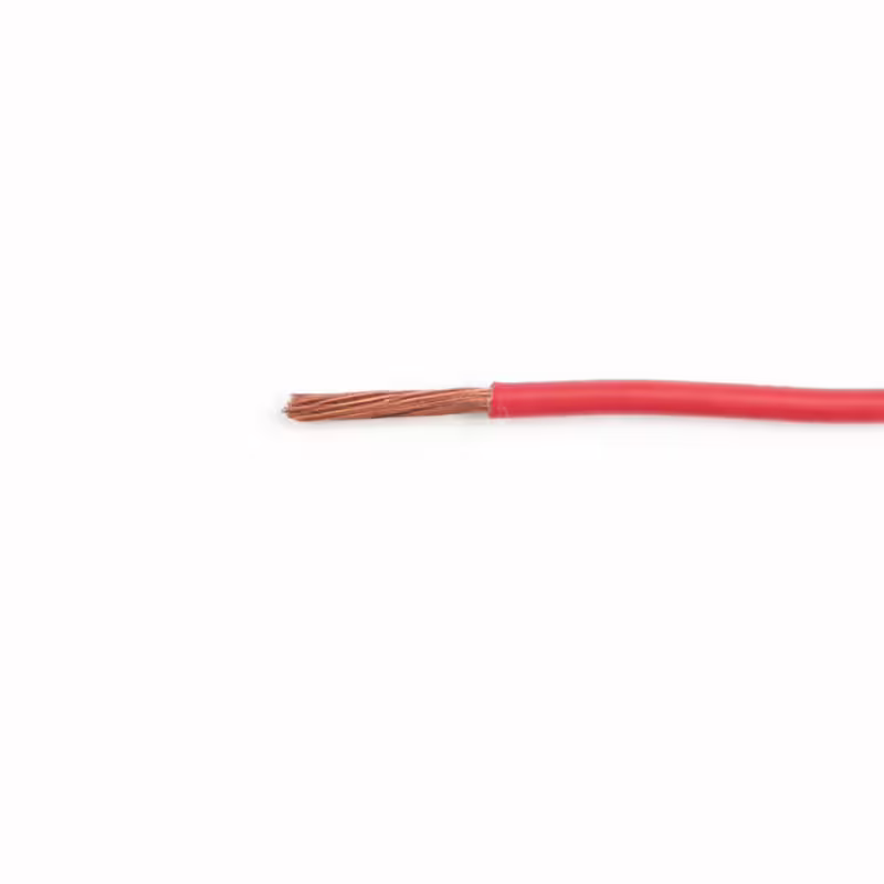 Проводник едножилен, червен, ПВ А2, 1x10mm2