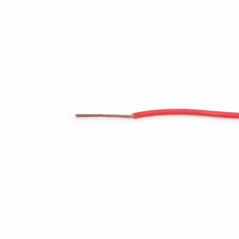 Проводник едножилен, червен, ПВ А2, 1x1mm2