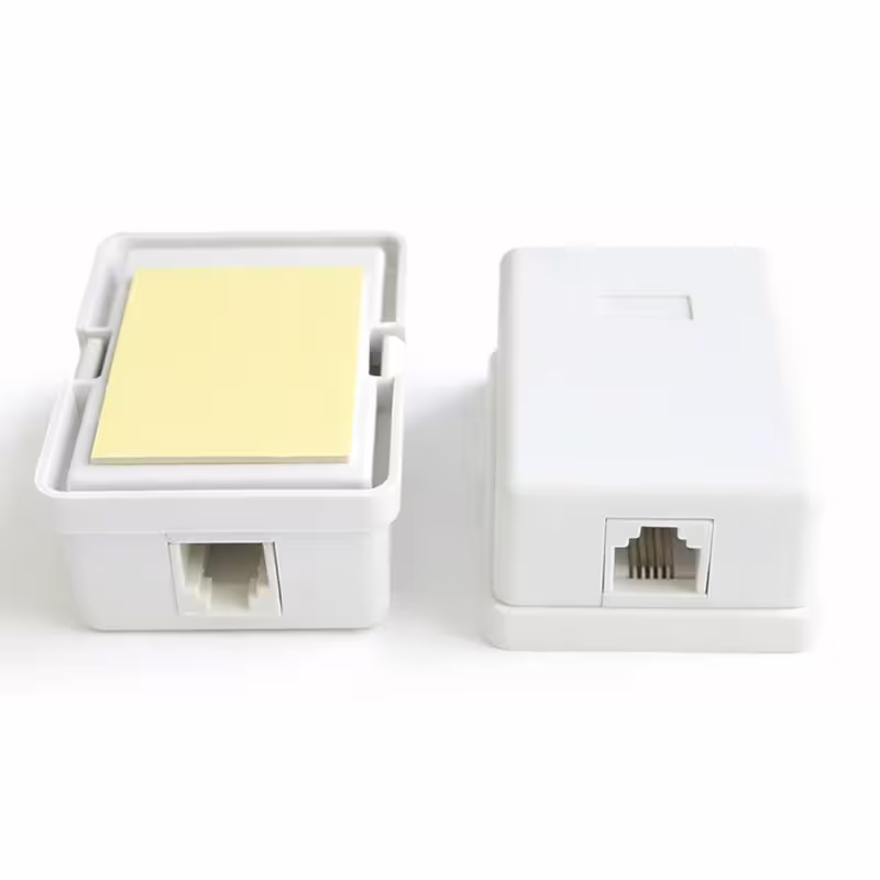Розетка, кутия за телефон, RJ11 4pin(ж)