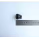 Ключ с клеми, 2pin, 2 положения, черен, 250VAC, 6A, Ф20mm
