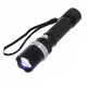 LED фенер, комплект, акумулаторна батерия 18650,  касета за батерии 3xAAA, 1,5VDC, 3W