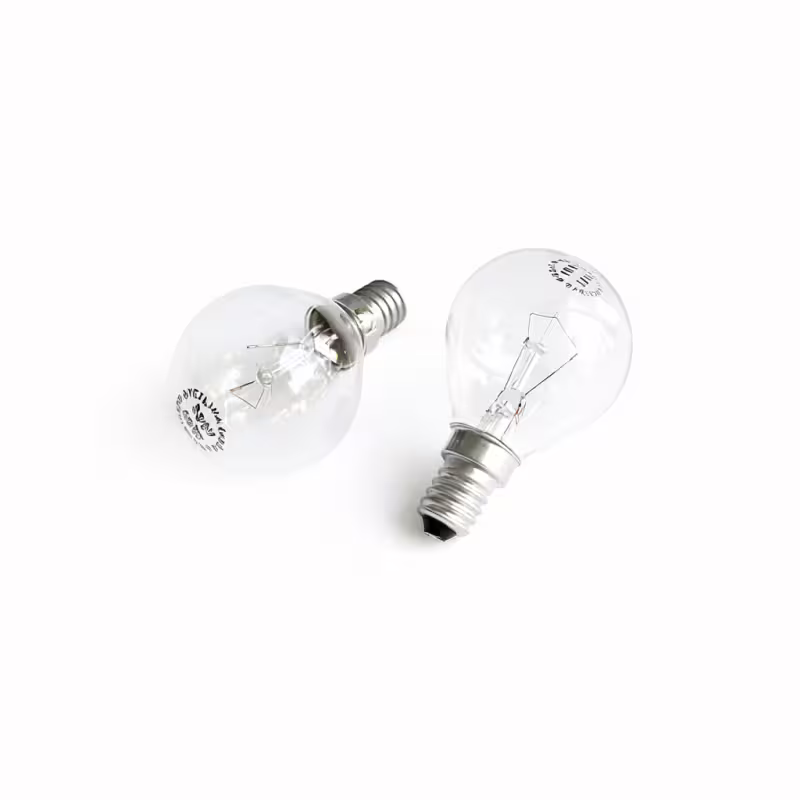 Лампа, сфера, мини, прозрачна, цокъл E14, 220VAC, 40W