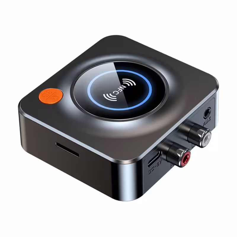 Bluetooth V5.1, блутуут приемник C52, NFC, аудио музика, TYPE-C