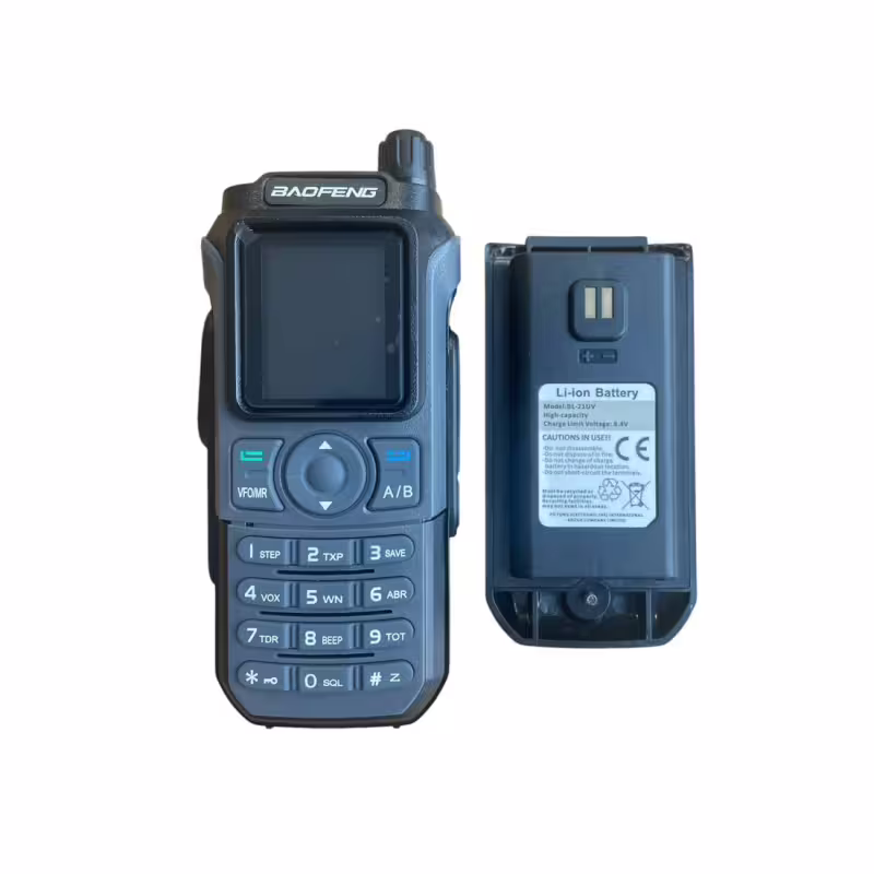 Радиостанция BF-21, UV-21, тричестотна лента, двуканална, VHF, UHF