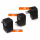Преходник за пътуване LX6058, универсален UK, EU, US, AU, USB, USB Type-C, 220VAC, 6A