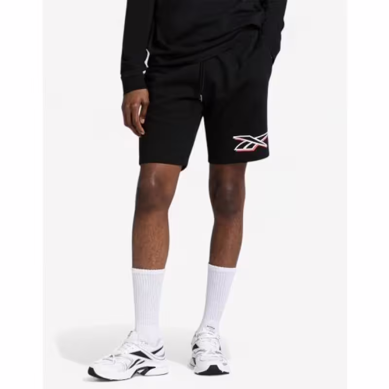 REEBOK Vector Pack Identity Logo Shorts Black