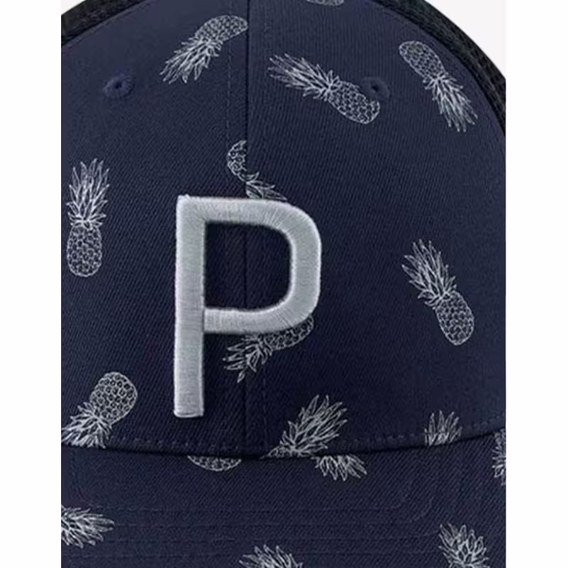 PUMA Pineapple Trucker P Cap Navy