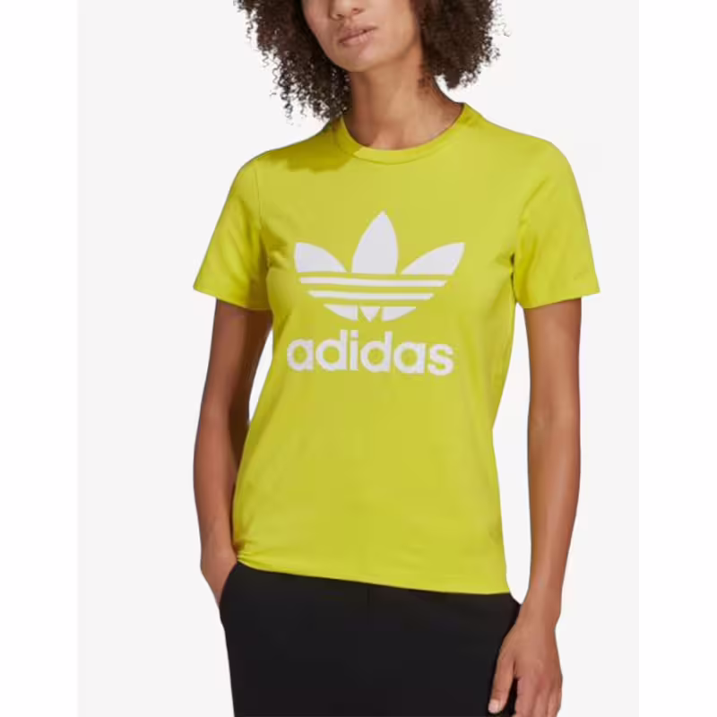 Adidas Trefoil Tee Yellow