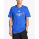 Adidas Italy Uefa Tee Blue