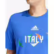 Adidas Italy Uefa Tee Blue