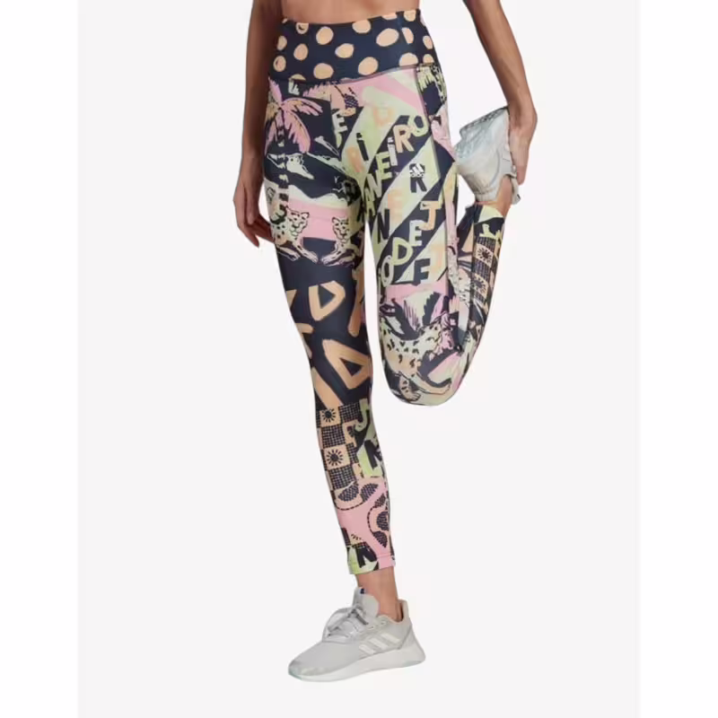 Adidas Sportswear Farm Print Aeroready Leggings Multicolor