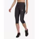 Adidas High Rise Sport Zebra Capri Leggings Black