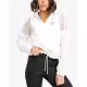 Adidas Originals Cropped Windbreaker Jacket White