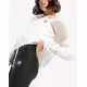 Adidas Originals Cropped Windbreaker Jacket White