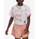 Adidas Allover Print 3-Stripes Tee White