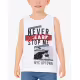 Chicco Boys Never Stop Me Tank White/Multi