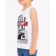 Chicco Boys Never Stop Me Tank White/Multi